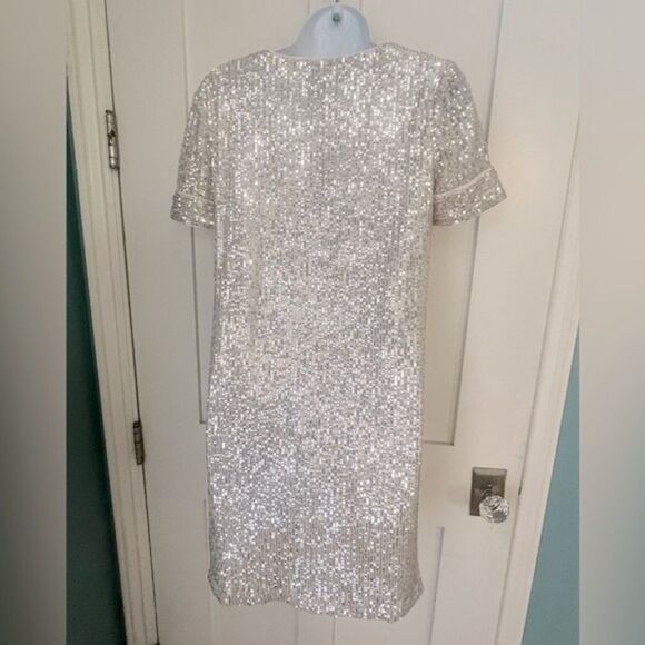 Cece Women’s Sequin V- Neck Shimmer Cocktail Dress Sz XS - Picture 6 of 14